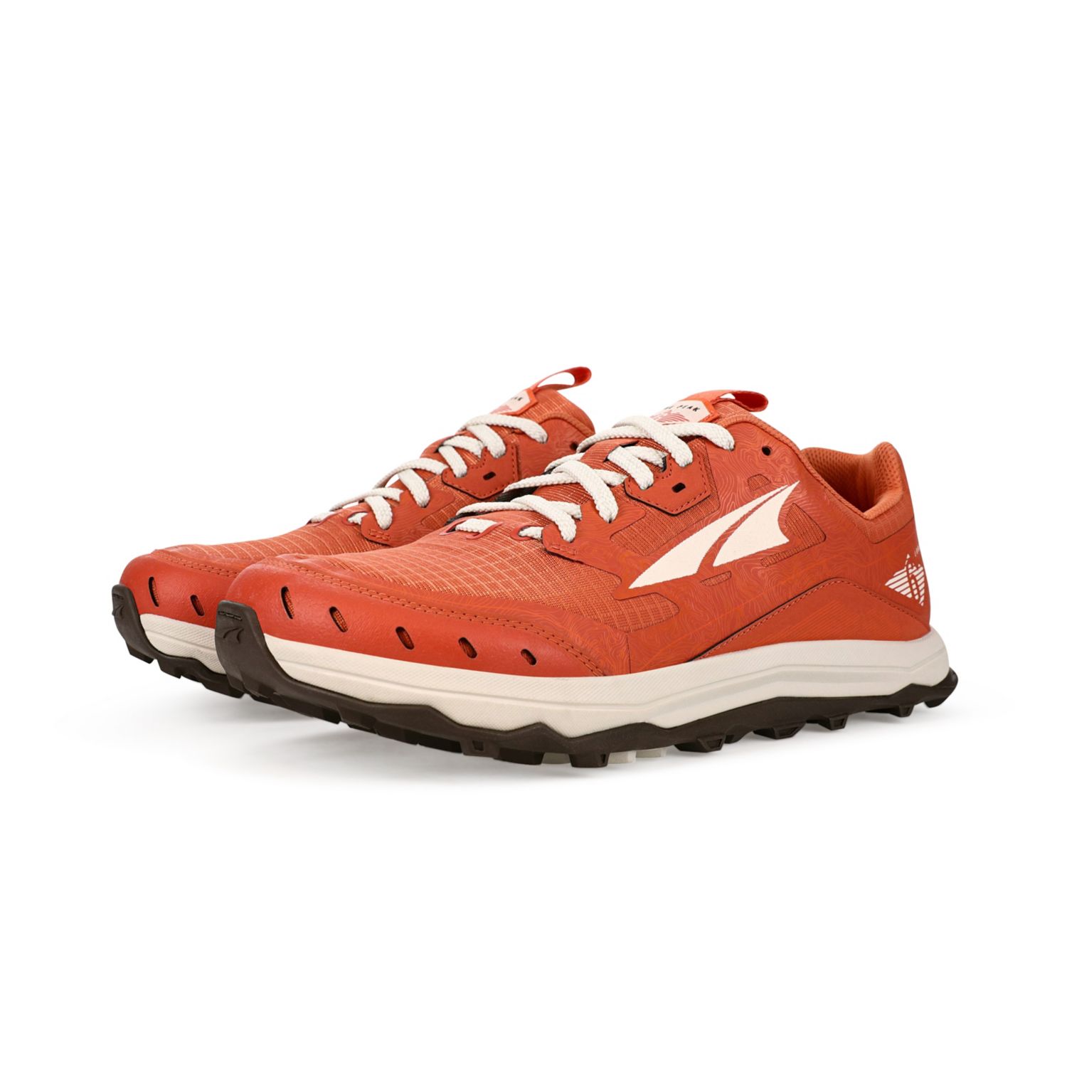 Altra Lone Peak 6 Women's Trail Running Shoes Red / Grey | South Africa-41978529